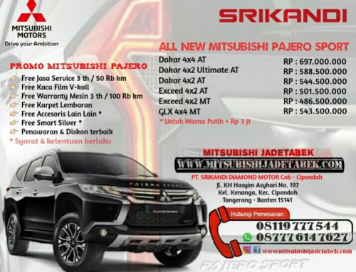 Harga dan Promo Mitsubishi Terbaru